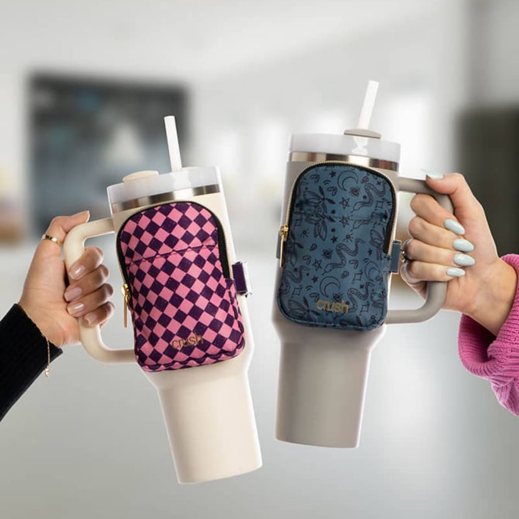 Please Hold Water Bottle Pouch Crush Apparel & Accessories - Bags - Pouches & Cases