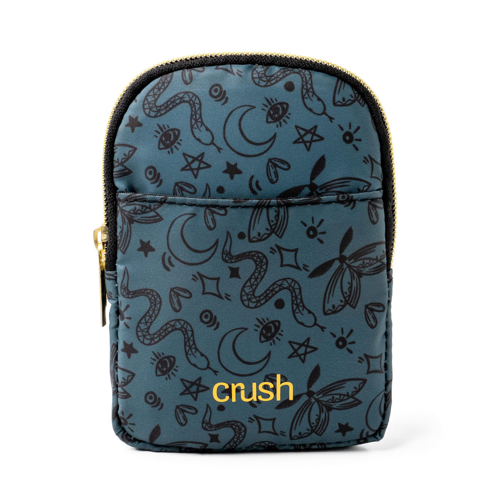 Snakes Please Hold Water Bottle Pouch Crush Apparel & Accessories - Bags - Pouches & Cases