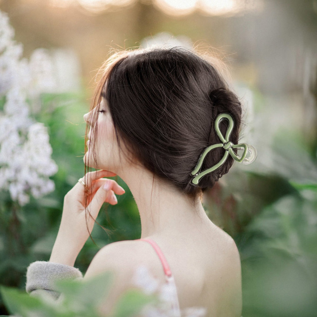 Very Demure Bow Hair Clip Crush Apparel & Accessories - Hair Accessories - Hair Claws & Clips