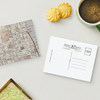 Andersonville and Lincoln Square Map Postcard Daisy Mae Designs Cards - Post Card