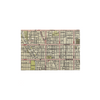 LINCOLN SQUARE Andersonville and Lincoln Square Map Postcard Daisy Mae Designs Cards - Post Card