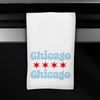 Lettering Chicago Tea Towel Daisy Mae Designs Home - Kitchen & Dining - Kitchen Cloths & Dish Towels