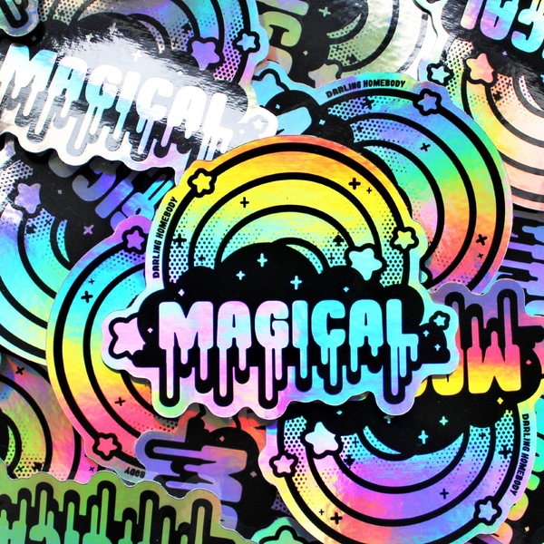 Magical Rainbow Sticker Darling Homebody Impulse - Decorative Stickers