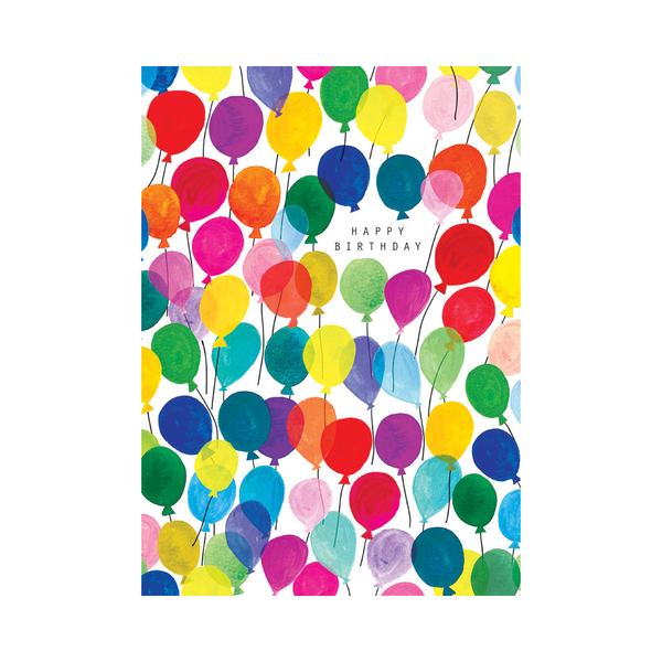 Balloon Bash Birthday Card Design Design Cards - Birthday