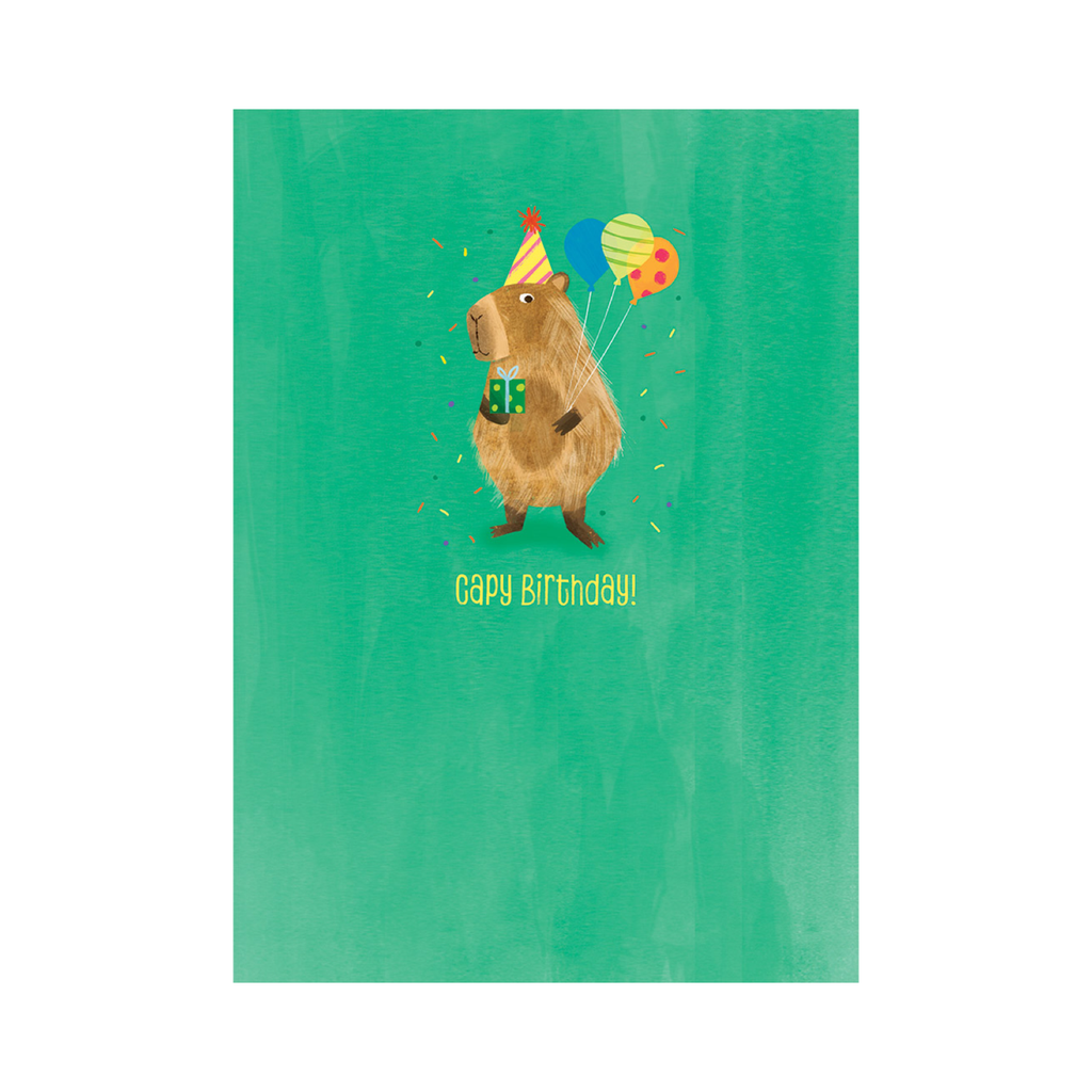 Capy Birthday Birthday Card Design Design Cards - Birthday