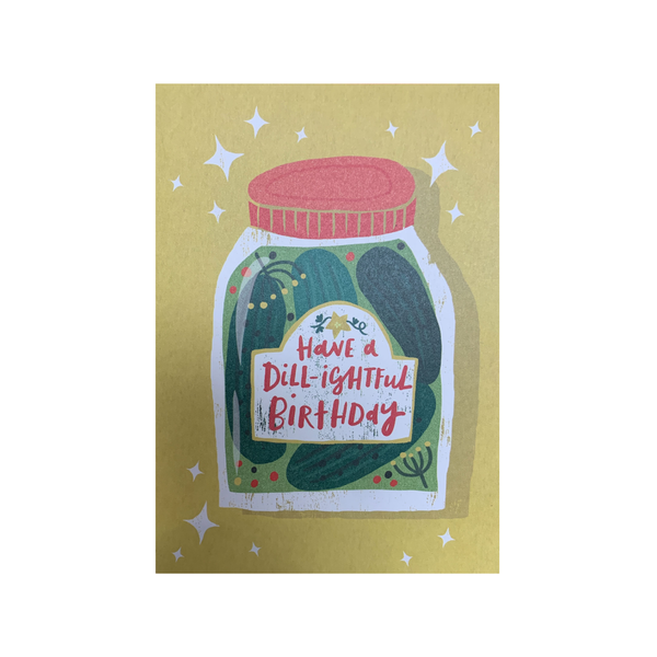 Dill-ightful Day Birthday Card Design Design Cards - Birthday