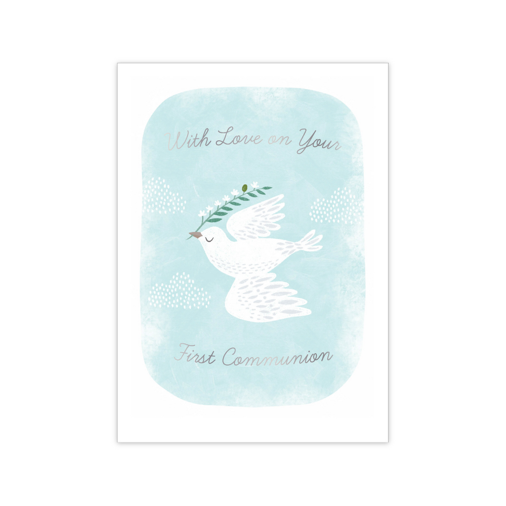 With Love On Your First Communion Card Design Design Cards - First Communion