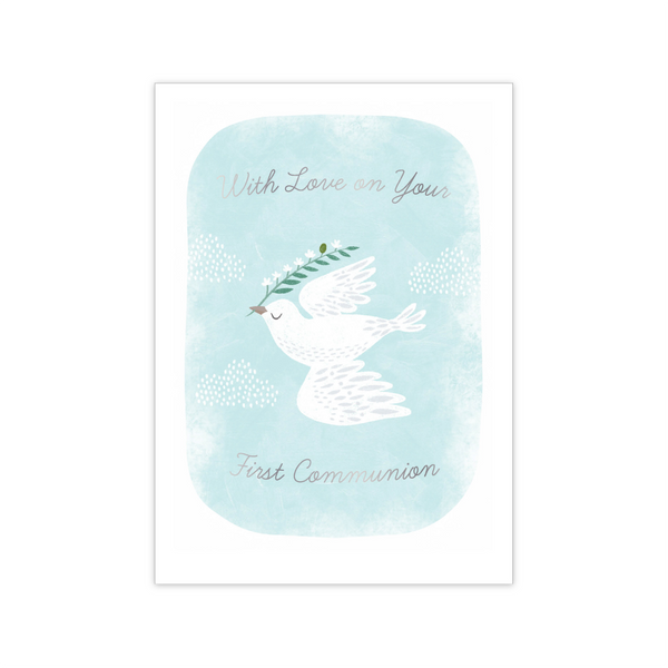 With Love On Your First Communion Card Design Design Cards - First Communion