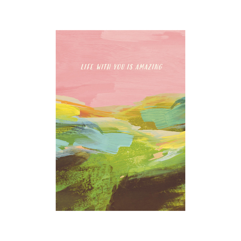 By My Side Anniversary Card Design Design Cards - Love - Anniversary