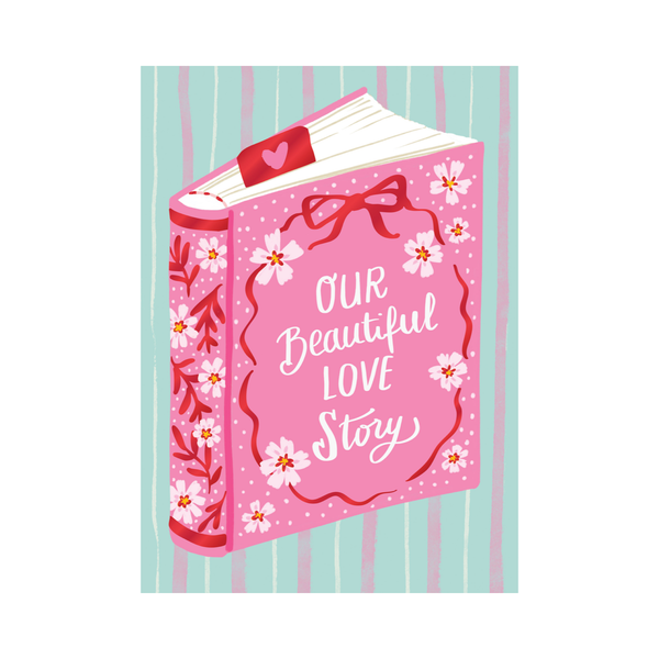 Our Story Anniversary Card Design Design Cards - Love - Anniversary