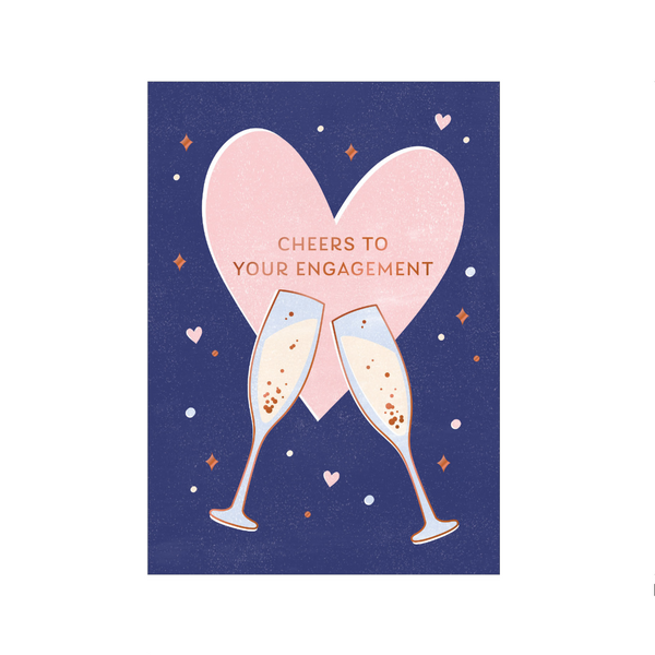 DES CARD ENGAGEMENT BUBBLES Design Design Cards - Love - Engagement