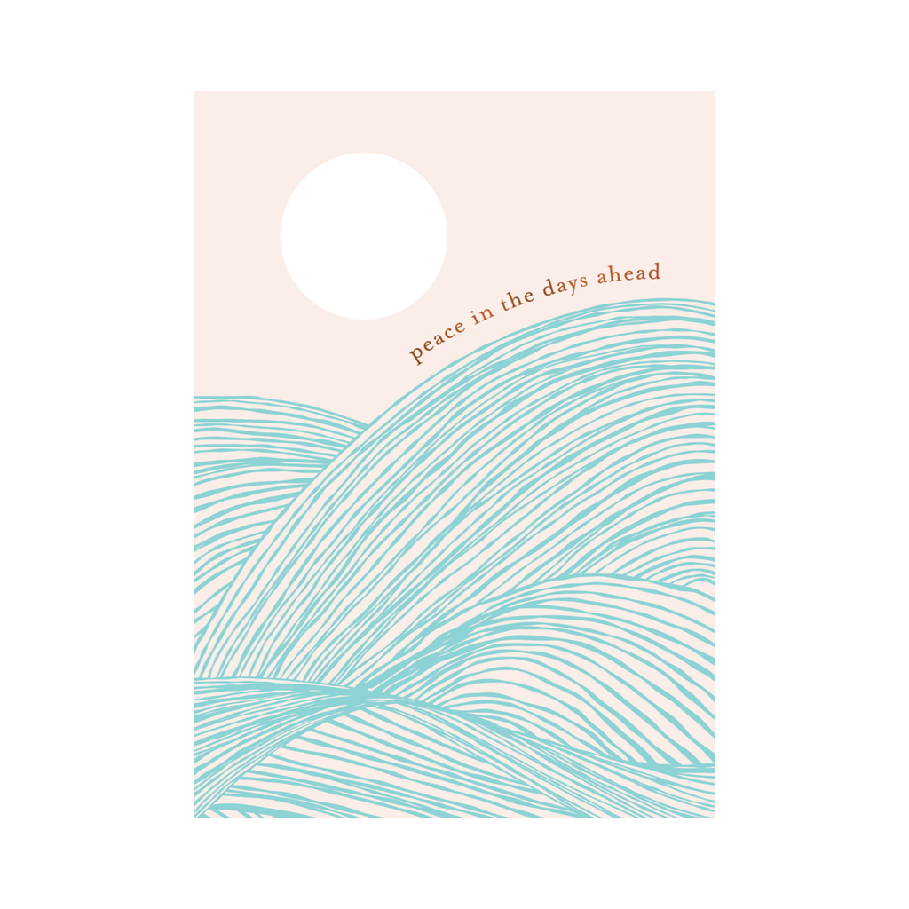 The Days Ahead Greeting Card Design Design Cards - Sympathy