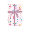 FLAMINGO Bust A Move Animal and Flamingo Gift Wrap Rolls Design Design Gift Wrap & Packaging
