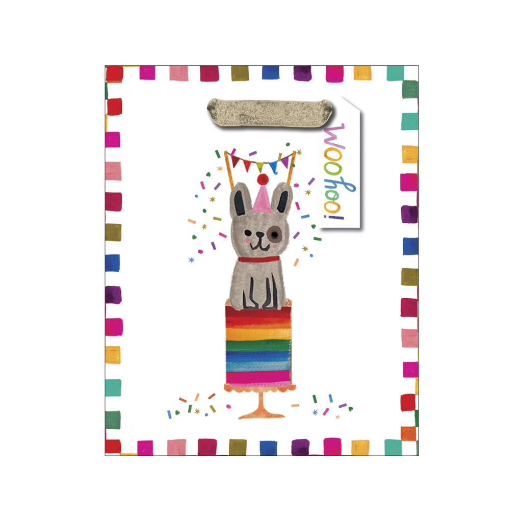 Gift Bag SM Birthday Menagerie Gift Bags and Tissue Paper Design Design Gift Wrap & Packaging