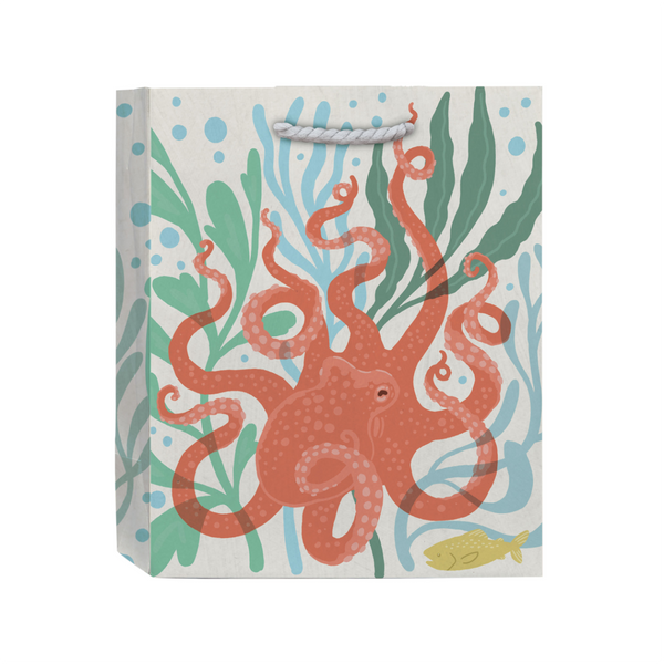 Under The Sea Octopus Gift Bag Design Design Gift Wrap & Packaging - Gift Bags