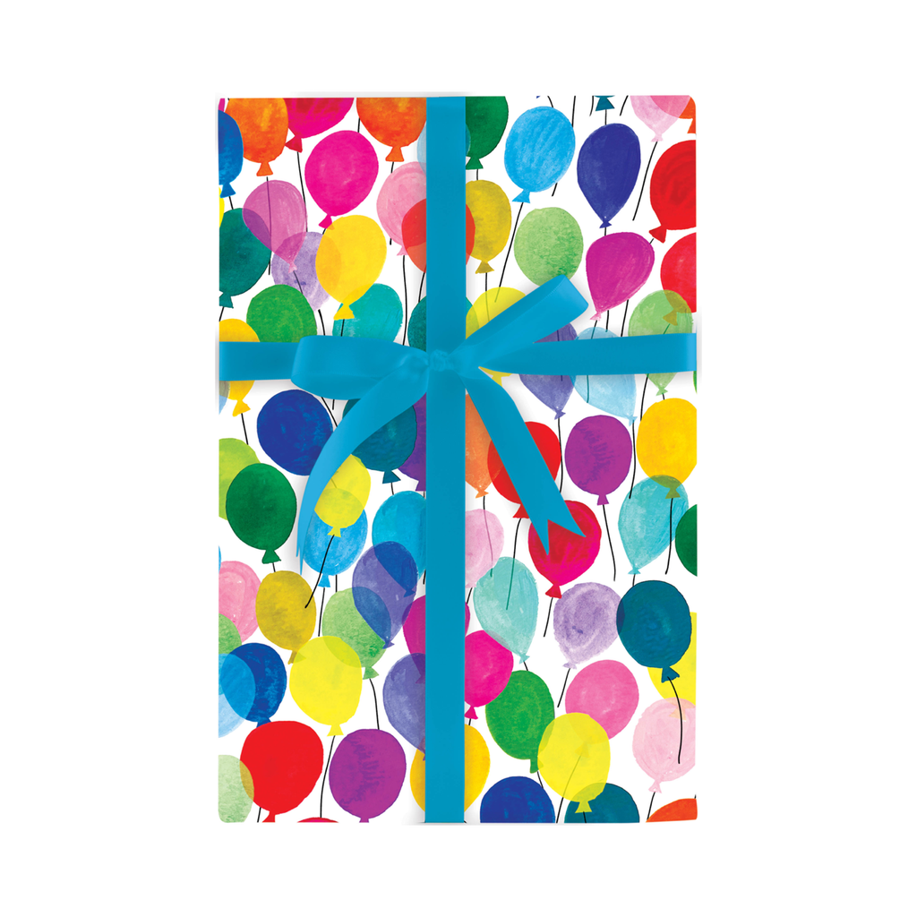 Balloon Bash Gift Wrap Roll Design Design Gift Wrap & Packaging - Gift Wrap