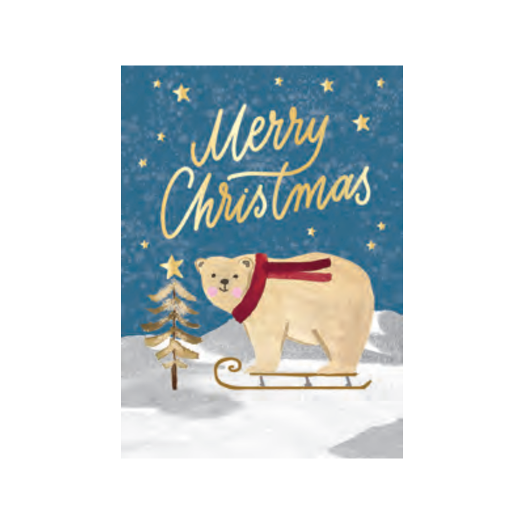 Polar Bear Playtime Holiday Cards - Boxed Design Design Holiday Cards - Boxed Cards - Holiday - Christmas