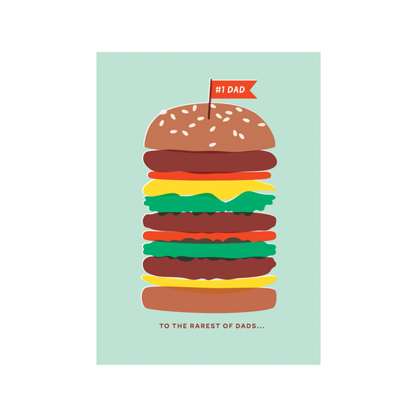 Rare Dad Father's Day Card Design Design Holiday Cards - Holiday - Father's Day