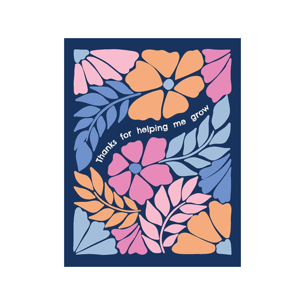 Helping Me Grow Mother's Day Card Design Design Holiday Cards - Holiday - Mother's Day