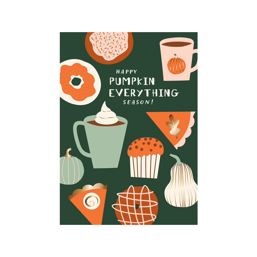 Pumpkin Everything Thanksgiving Card Design Design Holiday Cards - Holiday - Thanksgiving