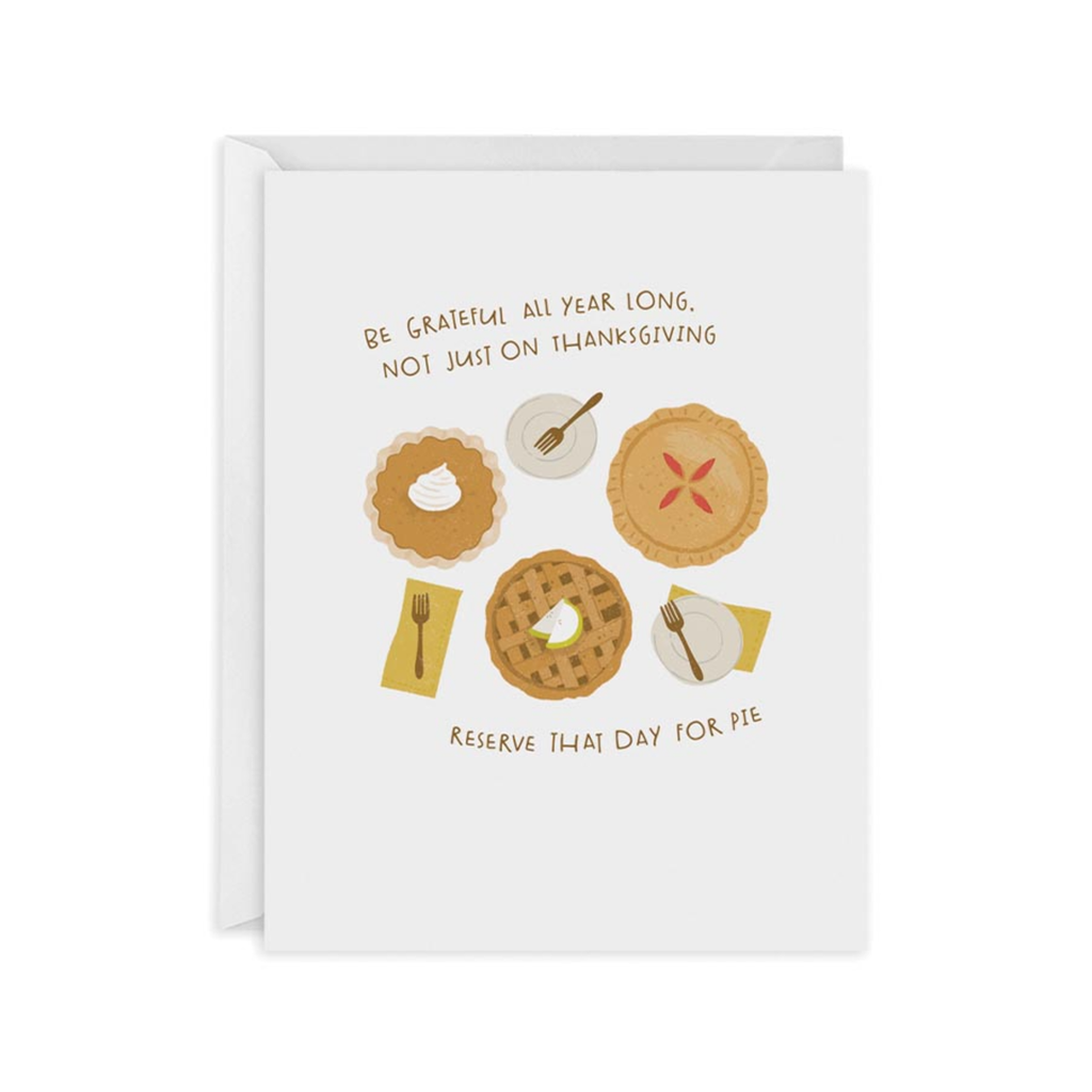 Thanksgiving Pie Thanksgiving Greeting Card Design Design Holiday Cards - Holiday - Thanksgiving