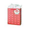 Large No Peeking-Dot Jumbo Tote Bag Design Design Holiday Gift Wrap & Packaging - Holiday - Christmas - Gift Bags