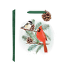 Large Snow Day Birds Gift Bag - Medium Design Design Holiday Gift Wrap & Packaging - Holiday - Christmas - Gift Bags