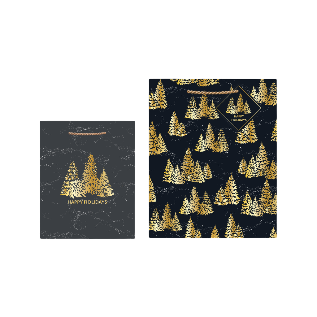 Luxe Lodge Gift Bags Design Design Holiday Gift Wrap & Packaging - Holiday - Christmas - Gift Bags