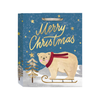 Medium Polar Bear Playtime Gift Bag - Medium Design Design Holiday Gift Wrap & Packaging - Holiday - Christmas - Gift Bags