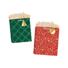 Merry Floral Gift Bags Design Design Holiday Gift Wrap & Packaging - Holiday - Christmas - Gift Bags