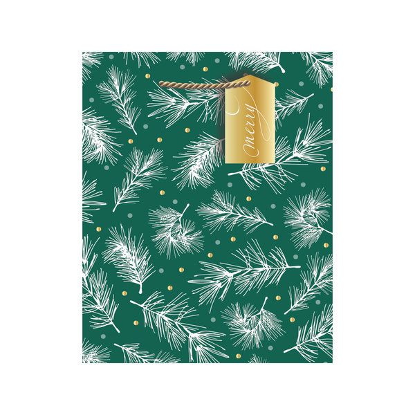 Small Elegant Trees Branches Gift Bags Design Design Holiday Gift Wrap & Packaging - Holiday - Christmas - Gift Bags