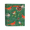 Small Snow Day Birds Gift Bag - Medium Design Design Holiday Gift Wrap & Packaging - Holiday - Christmas - Gift Bags
