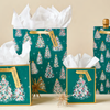 Vintage Tree Gift Bag - Medium Design Design Holiday Gift Wrap & Packaging - Holiday - Christmas - Gift Bags