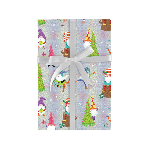 Christmas Gnomes Holiday Gift Wrap Design Design Holiday Gift Wrap & Packaging - Holiday - Christmas - Gift Wrap
