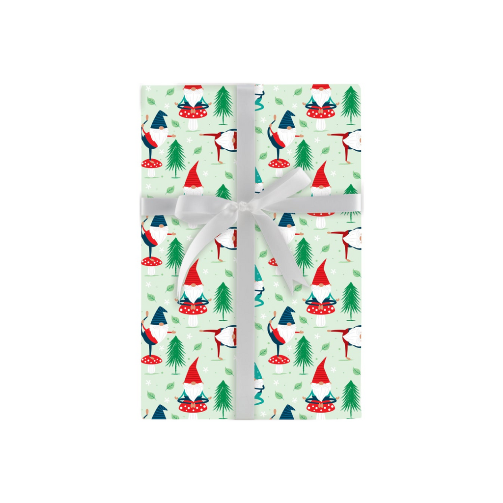 Gnomaste Gnome Holiday Gift Wrap Roll Urban General Store