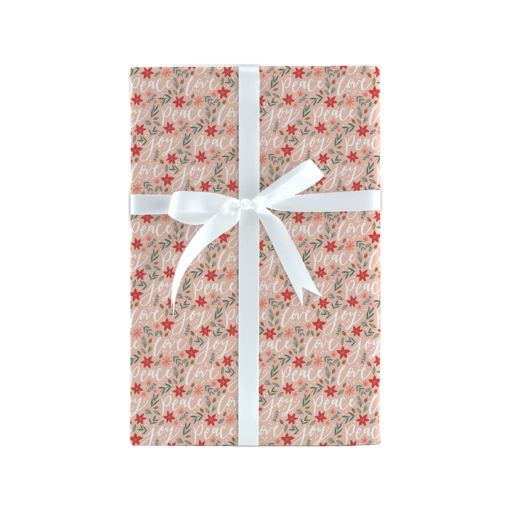Joyous-Christmas Jumbo Gift Wrap Roll Design Design Holiday Gift Wrap & Packaging - Holiday - Christmas - Gift Wrap