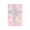 PINK Snowy Trees Holiday Gift Wrap Design Design Holiday Gift Wrap & Packaging - Holiday - Christmas - Gift Wrap