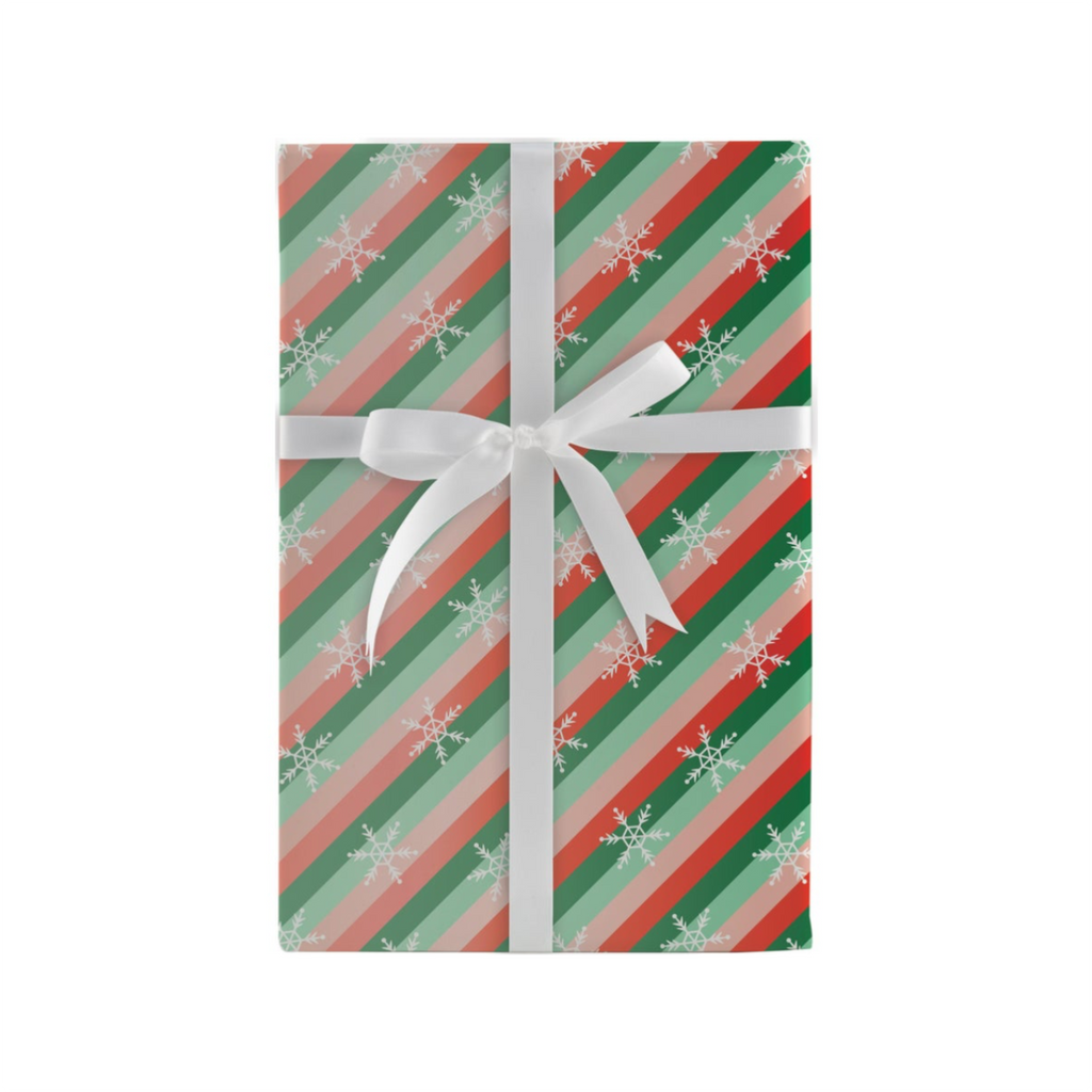 STRIPE Rainbow Unicorn Holiday Gift Wrap Design Design Holiday Gift Wrap & Packaging - Holiday - Christmas - Gift Wrap
