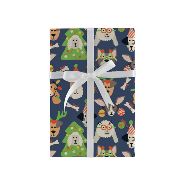 Yappy Holidays Gift Wrap Roll Design Design Holiday Gift Wrap & Packaging - Holiday - Christmas - Gift Wrap