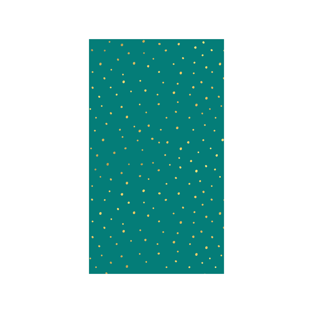 Random Gold Flecks-Teal Tissue Paper Design Design Holiday Gift Wrap & Packaging - Holiday - Christmas - Tissue Paper