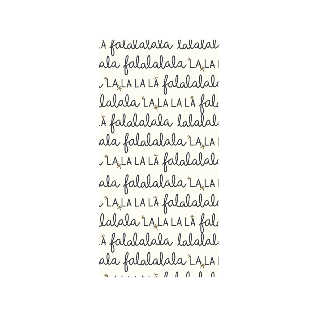 Script Fa La La La Tissue Paper Design Design Holiday Gift Wrap & Packaging - Holiday - Christmas - Tissue Paper