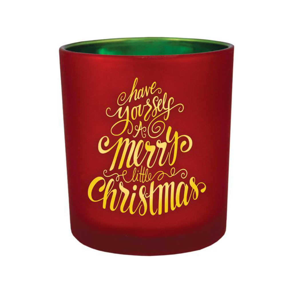 Merry Little Christmas Tree Votive Holer Design Design Home - Candles - Holiday