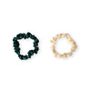 Pretty Festive Satin Scrunchies - Assorted Set of 6 DM Merchandising Apparel & Accessories - Hair Accessories