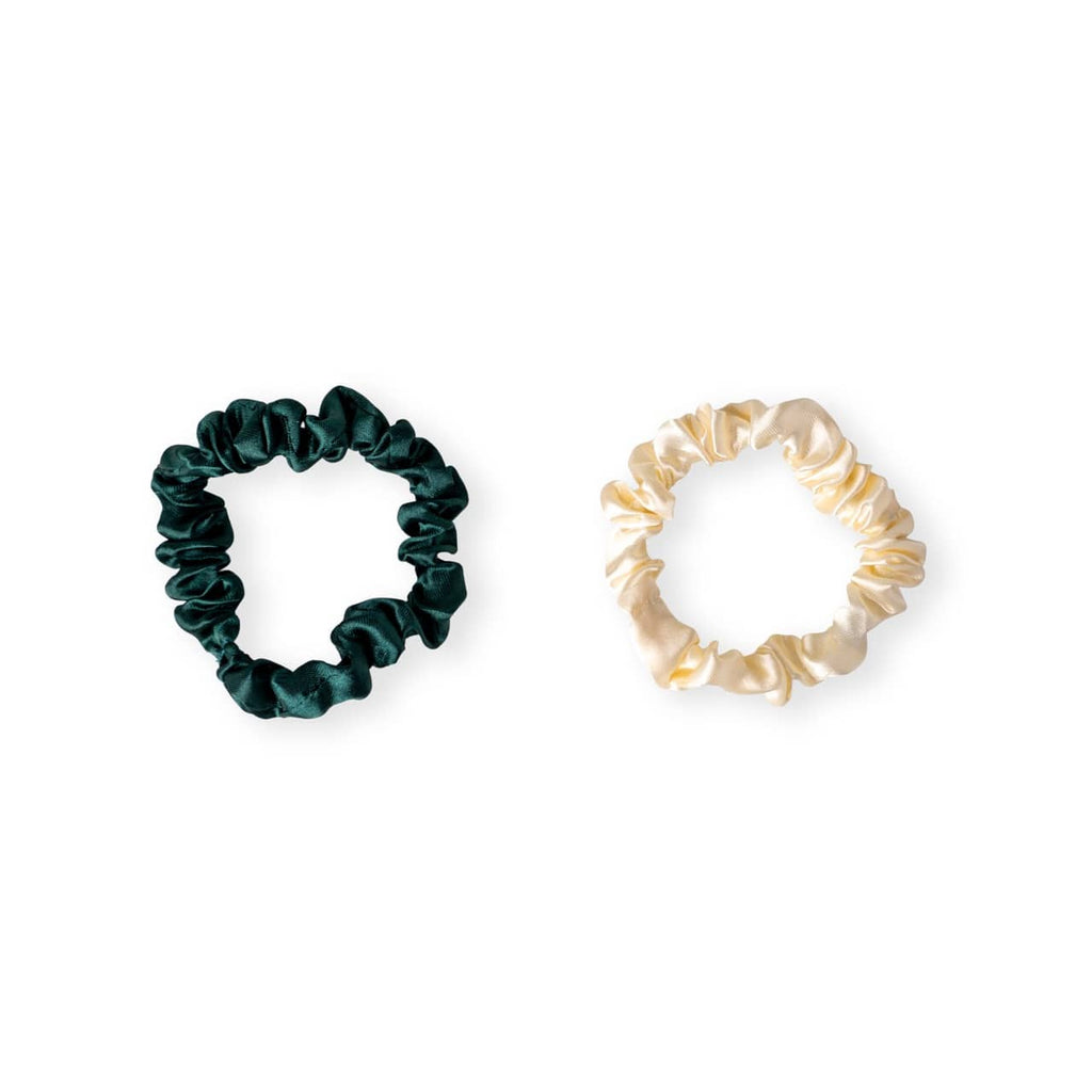 Pretty Festive Satin Scrunchies - Assorted Set of 6 DM Merchandising Apparel & Accessories - Hair Accessories