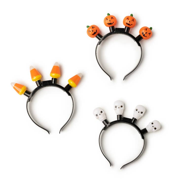 Halloween Jumbo Flashing Light Headband DM Merchandising Apparel & Accessories