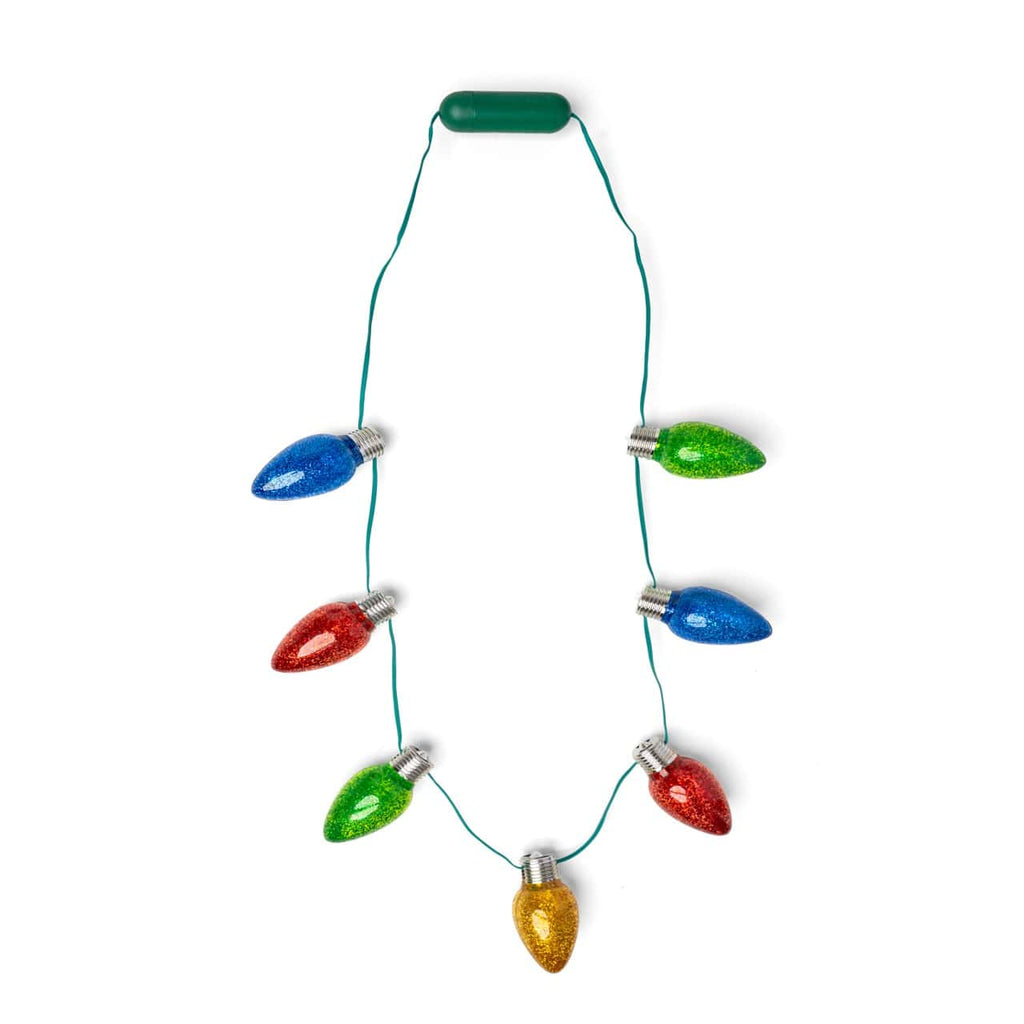 Jumbo Flashing Holiday Necklace DM Merchandising Apparel & Accessories