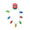 Jumbo Flashing Holiday Necklace DM Merchandising Apparel & Accessories