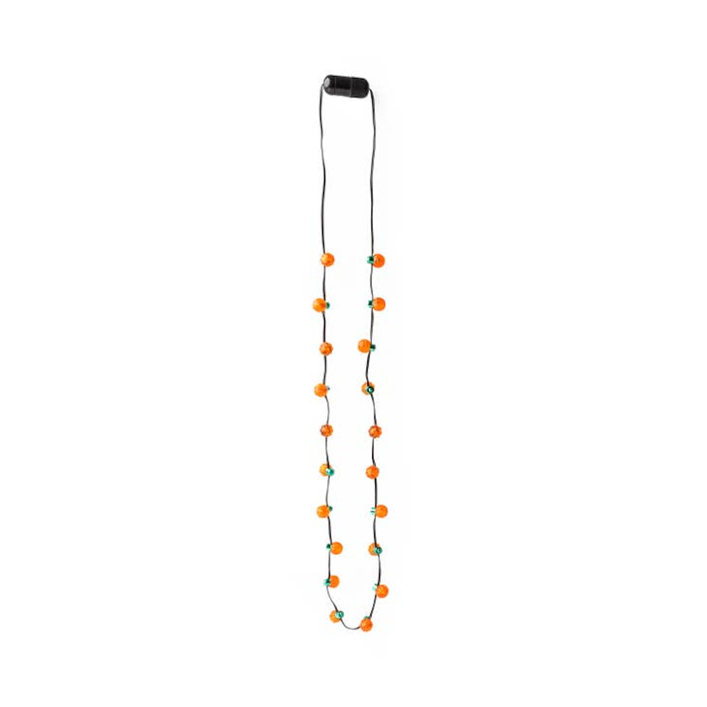 Losta Light Pumpkin Necklace with 20 Lights DM Merchandising Apparel & Accessories