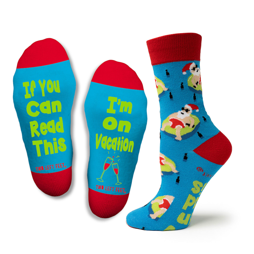 Christmas "Read This" Socks - Adult DM Merchandising Apparel & Accessories - Socks - Adult - Unisex