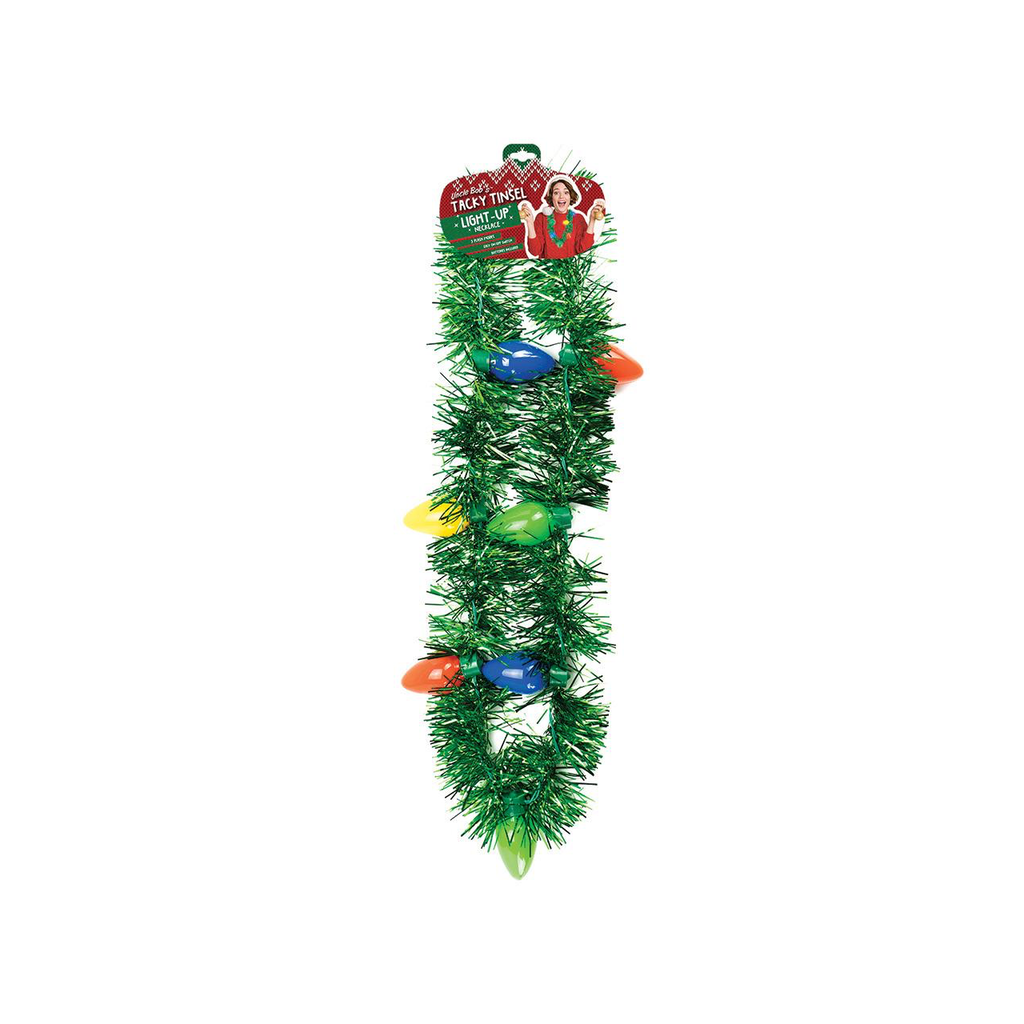 Tacky Tinsel Holiday Light-Up Necklace – Urban General Store